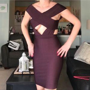 Plum Akira bandage dress! Brand New!